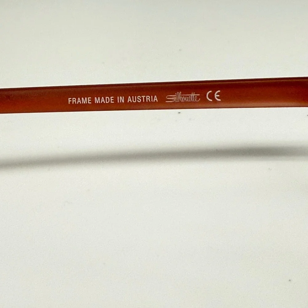 Silhouette Rimless Eyeglasses 5379 40‎ 6055 Bronze Titanium Frame 53-17-135